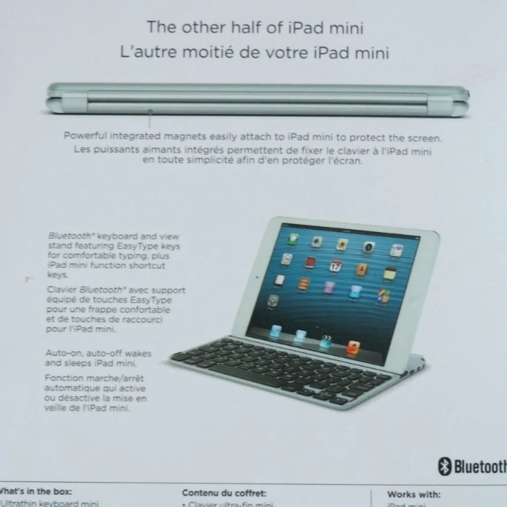 Logitech ultra, thin keyboard mini